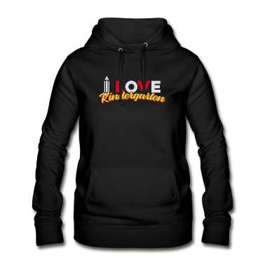 Klassenfahrt Hoodie - I Love Kindergarten Schule Lehrer Erzieher Geschen