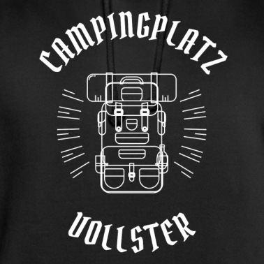 Klassenfahrt Hoodie - Urlaubszeit ist Campingzeit