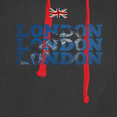 Klassenfahrt Hoodie - london England flagge brexit eye trip UK geschenk