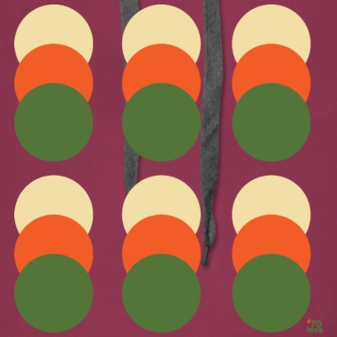 Klassenfahrt Hoodie - three 70s circles