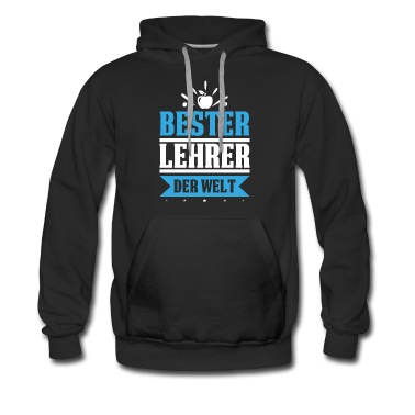 Klassenfahrt Hoodie - Bester Lehrer der Welt Abschied Spruch