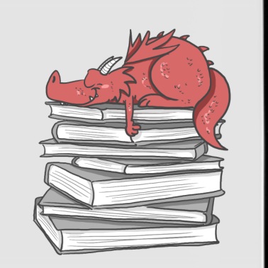 Abschluss Tasse - Buchdrache