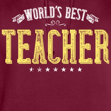 Klassenfahrt Hoodie - Worlds best teacher