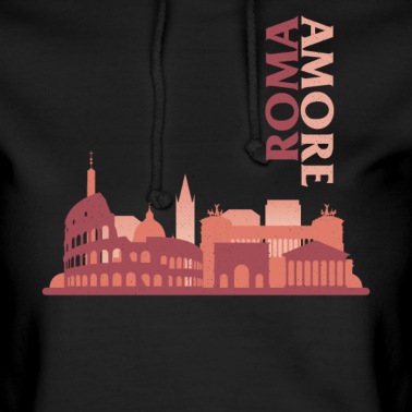 Klassenfahrt Hoodie - Roma Amore Souvenir Rom Liebe Vintage Italien