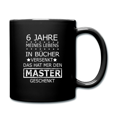 Abschluss Tasse - Master Abschluss