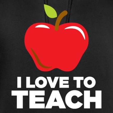 Klassenfahrt Hoodie - I Love to Teach Lehrer Berufung Geschenk Spruch