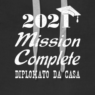 Klassenfahrt Hoodie - Abitur Abschluss Klasse 2021 Diplomato da Casa