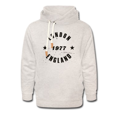 Klassenfahrt Hoodie - London 1977 England Sterne