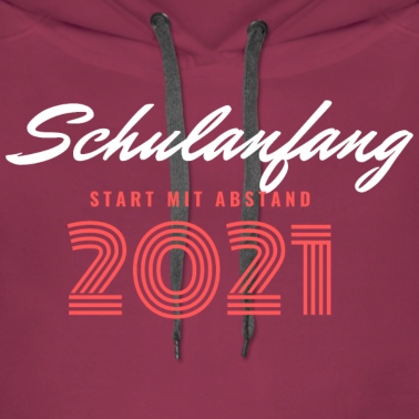 Klassenfahrt Hoodie - Schulanfang mit Abstand 2021