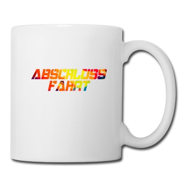 Abschluss Tasse - Abschluss Fahrt