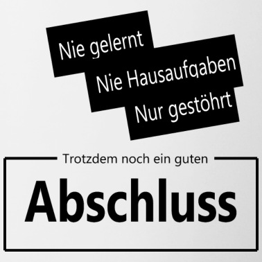 Abschluss Tasse - Guten Abschluss