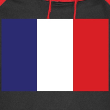 Klassenfahrt Hoodie - Frankreich Flagge