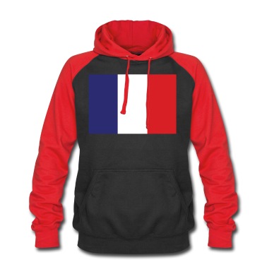 Klassenfahrt Hoodie - Frankreich Flagge