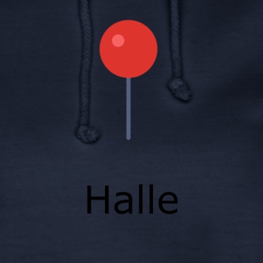 Klassenfahrt Hoodie - Halle Stecknadel