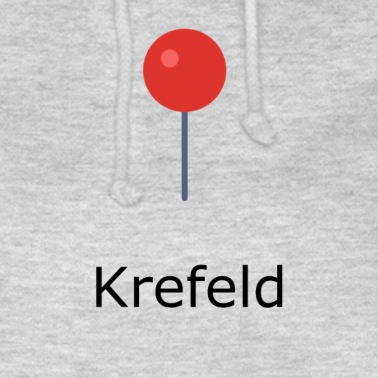 Klassenfahrt Hoodie - Krefeld Stecknadel