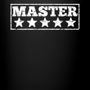 Abschluss Tasse - Master, Bachelor, Abschluss