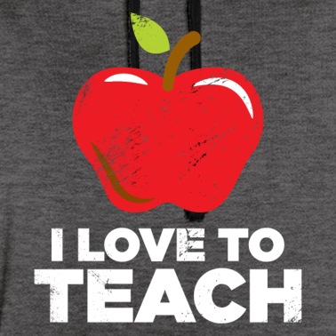 Klassenfahrt Hoodie - I Love to Teach Lehrer Berufung Geschenk Spruch