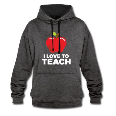 Klassenfahrt Hoodie - I Love to Teach Lehrer Berufung Geschenk Spruch