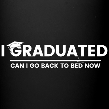 Abschluss Tasse - ICH HABE EINEN ABSCHLUSS GEMACHT.