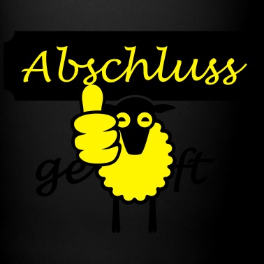 Abschluss Tasse - Abschluss geschafft (2c)