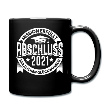 Abschluss Tasse - Abschluss 2021 Herzlichen Glückwunsch