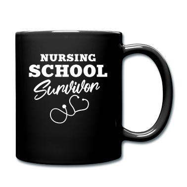 Abschluss Tasse - Nursing school survivor Abschluss