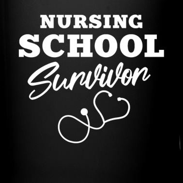 Abschluss Tasse - Nursing school survivor Abschluss