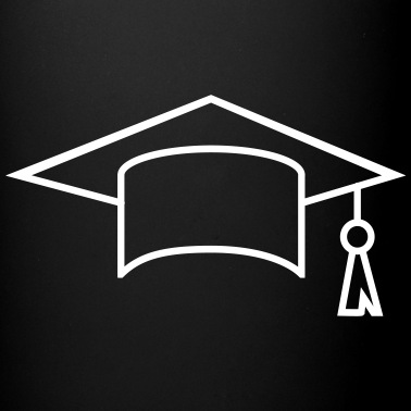 Abschluss Tasse - Abschluss Hut