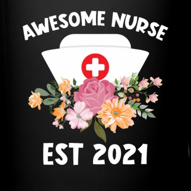 Abschluss Tasse - Krankenschwester Abschluss 2021 Geschenk