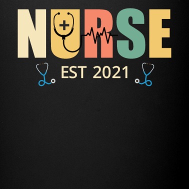 Abschluss Tasse - Krankenschwester Abschluss 2021 Geschenk