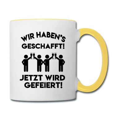 Abschluss Tasse - Abi, Abschluss, Matura | Design