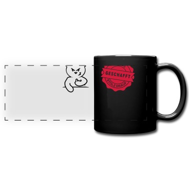 Abschluss Tasse - geschafft Abschluß-Sigel (1c)