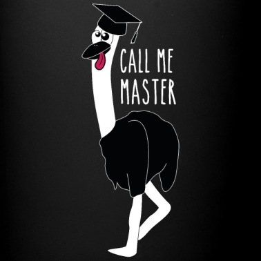 Abschluss Tasse - Nenn mich Master Abschluss Geschenk