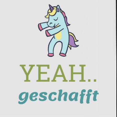 Abschluss Tasse - geschafft - ziel erreicht - abschluss geschafft