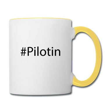 Abschluss Tasse - #Pilotin Abschluss Beruf Feier