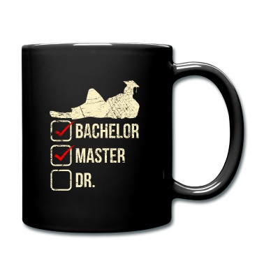 Abschluss Tasse - Master Abschluss 2021 Geschenk Checkliste