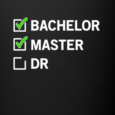 Abschluss Tasse - Master Studium Abschluss Geschenk