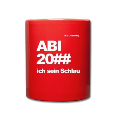 Abschluss Tasse - Abitur ABI T-Shirt Geschenkidee zum Abschluss