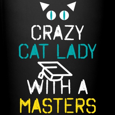 Abschluss Tasse - Master Abschluss Katzenfrau