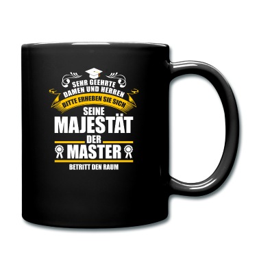Abschluss Tasse - Master Abschluss Geschenk