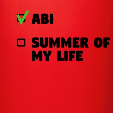 Abschluss Tasse - Abi Abitur Abschluss