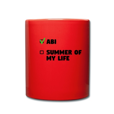 Abschluss Tasse - Abi Abitur Abschluss