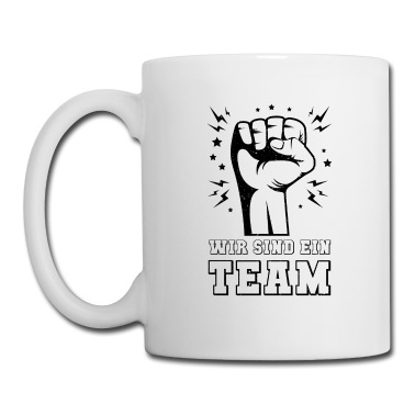 Abschluss Tasse - Wir sind ein Team Abschluss Geschenk