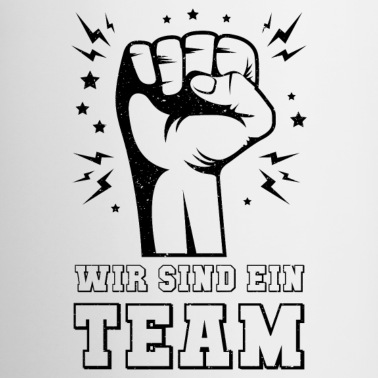 Abschluss Tasse - Wir sind ein Team Abschluss Geschenk