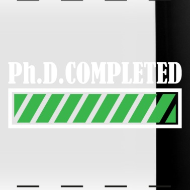 Abschluss Tasse - Phd Completed Doktor Abschluss Geschenk