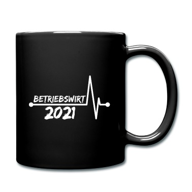 Abschluss Tasse - Betriebswirt 2021 Abschluss bestanden Herzschlag