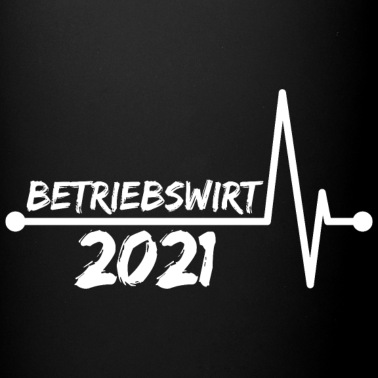 Abschluss Tasse - Betriebswirt 2021 Abschluss bestanden Herzschlag