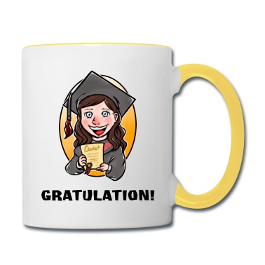 Abschluss Tasse - Bachelor / Master / Abschluss / Ausbildung Mädchen
