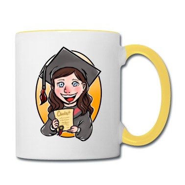 Abschluss Tasse - Bachelor / Master / Abschluss / Ausbildung Mädchen