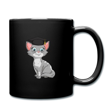 Abschluss Tasse - Bachelor Master Katzen Geschenk zum Abschluss 2021